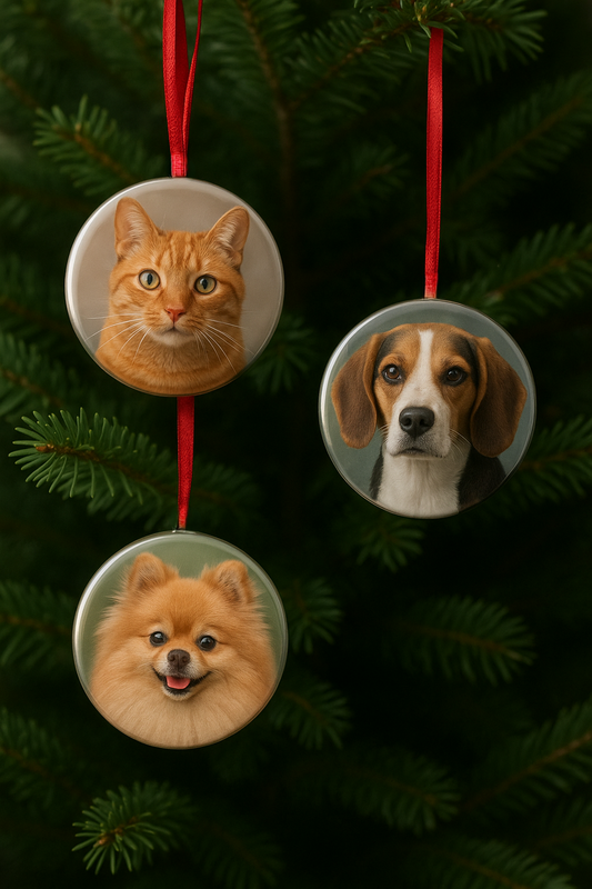 Custom Photo Ornaments